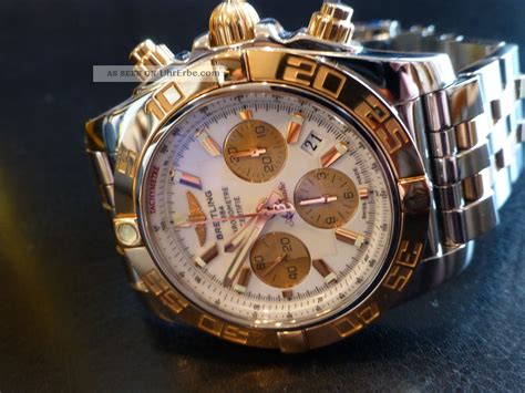 breitling chronomat stahl gold|breitling chronomat 44 stahl gold.